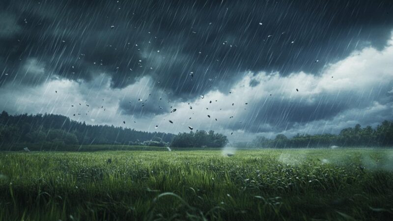 Comment Se Préparer à une Tempête de Grêle : Les Gestes qui Sauvent