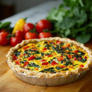 La recette de notre quiche vegan aux poireaux et ‘faux-mage’ maison